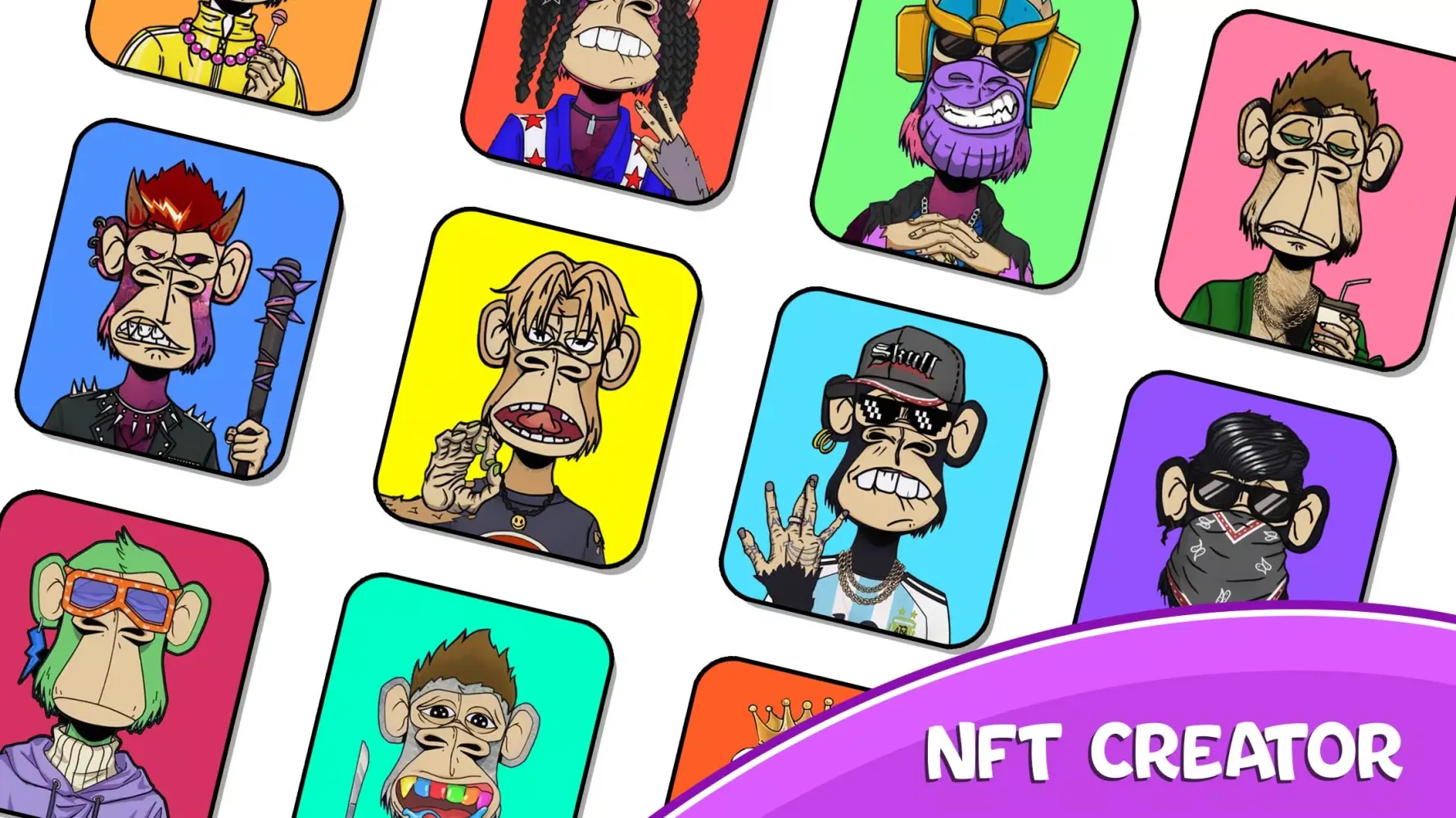 Bored Ape Art NFT Creator Screenshots