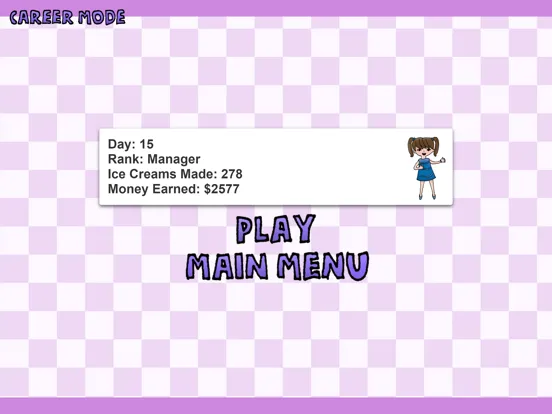 Ice Cream Parlor iPad  스크린샷