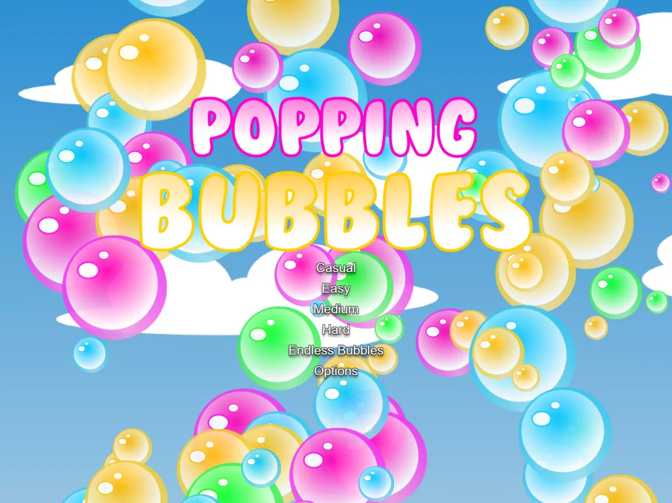 Popping Bubbles Screenshots