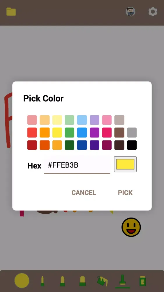 Capturas de pantalla de Finger Paint