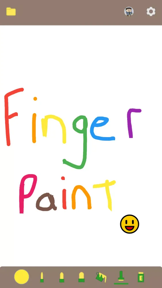 Capturas de pantalla de Finger Paint
