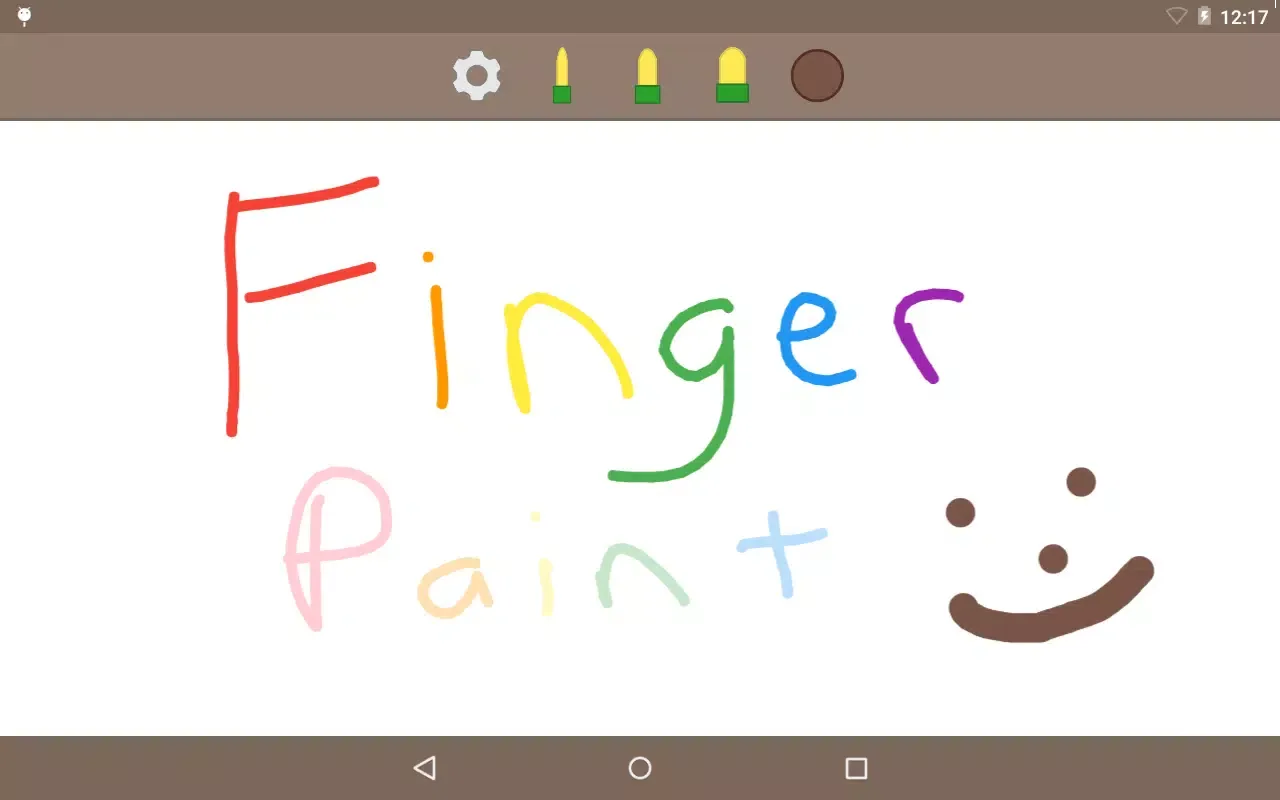 Capturas de pantalla de Finger Paint