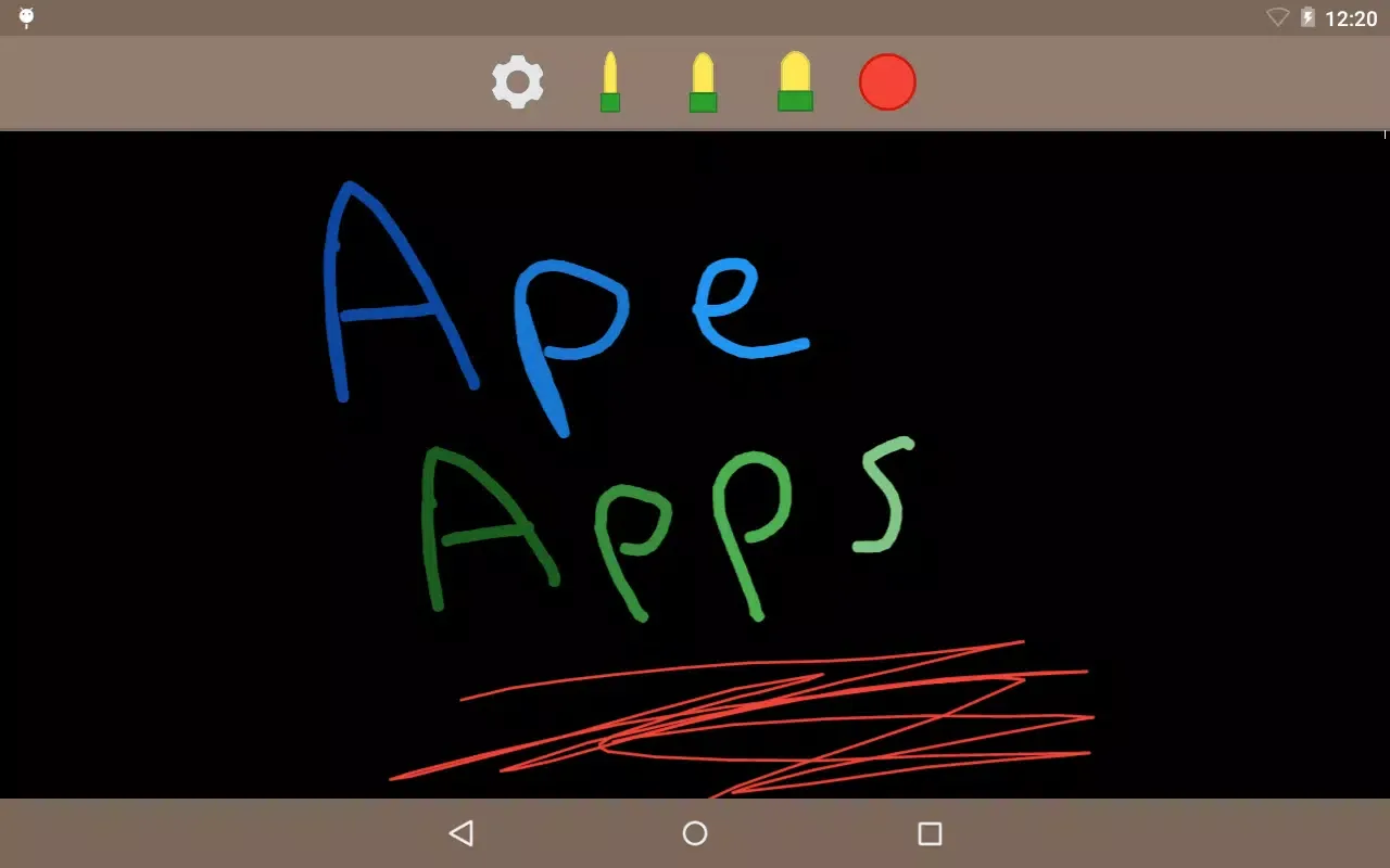 Capturas de pantalla de Finger Paint