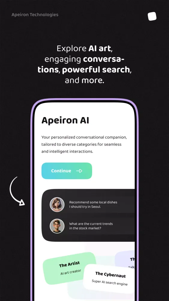 Apeiron AI Screenshots