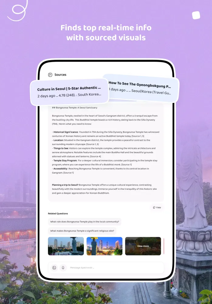 Apeiron AI Screenshots