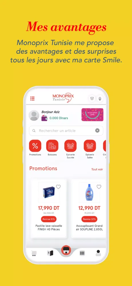Monoprix Tunisie Screenshots