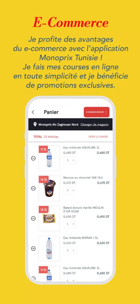 Monoprix Tunisie Screenshots