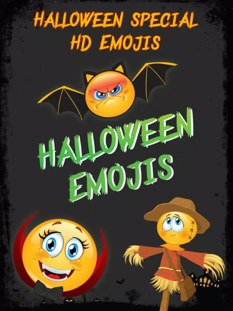 Halloween Emojis - Scary Emoji Icons & Stickers! iPad 應用截圖
