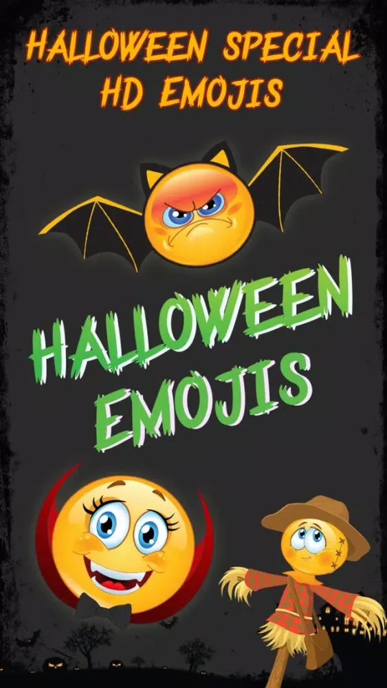 Halloween Emojis - Scary Emoji Icons & Stickers!應用截圖