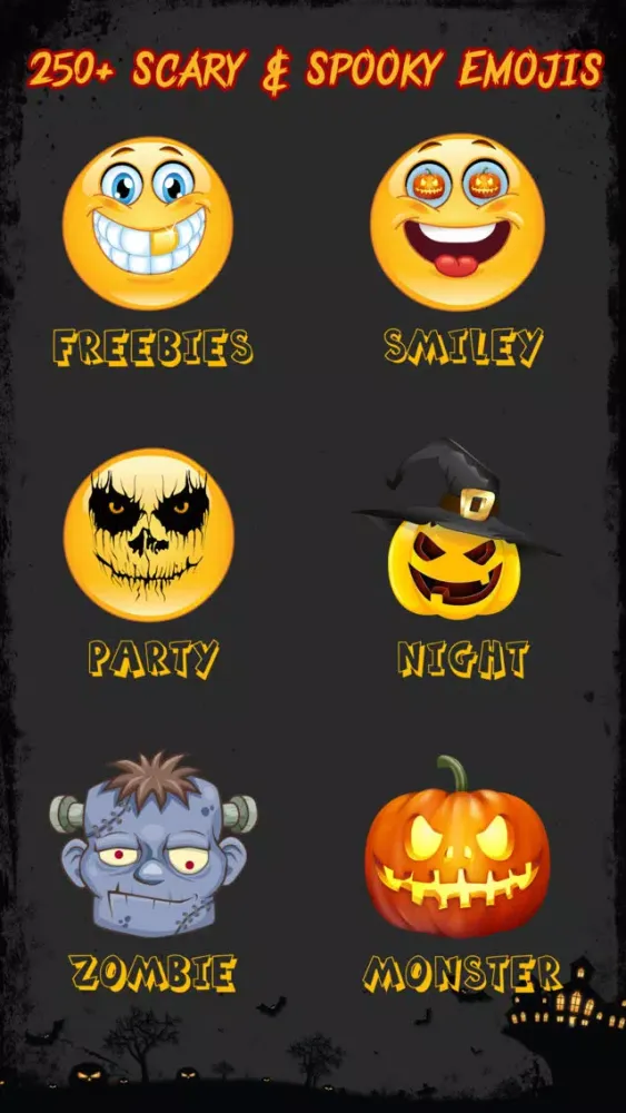 Halloween Emojis - Scary Emoji Icons & Stickers!應用截圖
