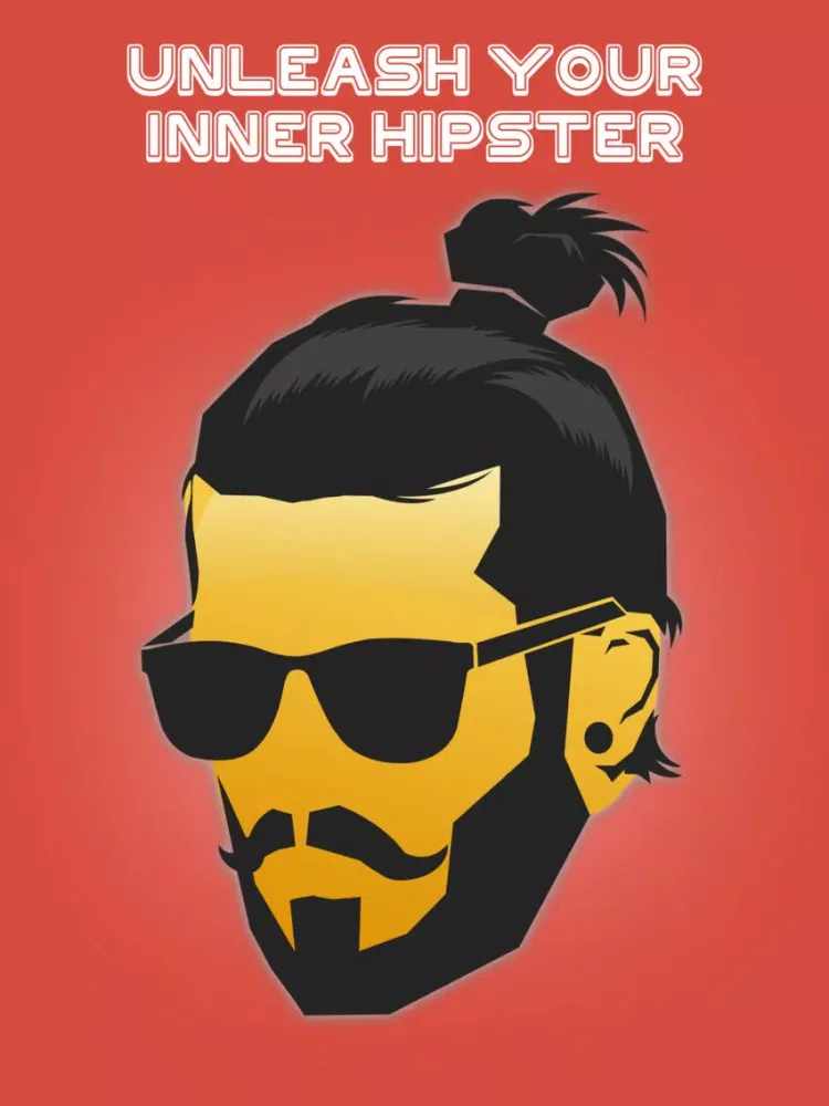 Tangkapan skrin Hipster Emojis – Sexy Mustache & Beard Emojis iPad 