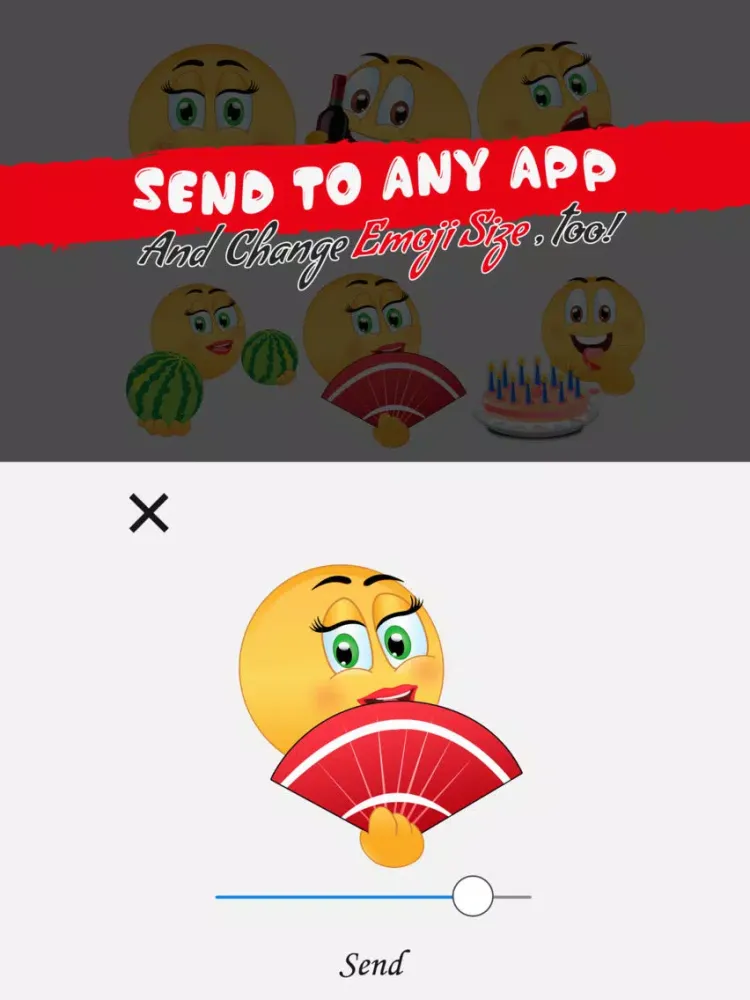 Скриншоты Flirty Emoji Stickers - Dirty Icons and Sexy Text iPad 