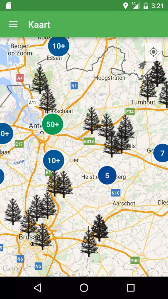 Capturas de tela do Spotters of Monkey Puzzle Tree