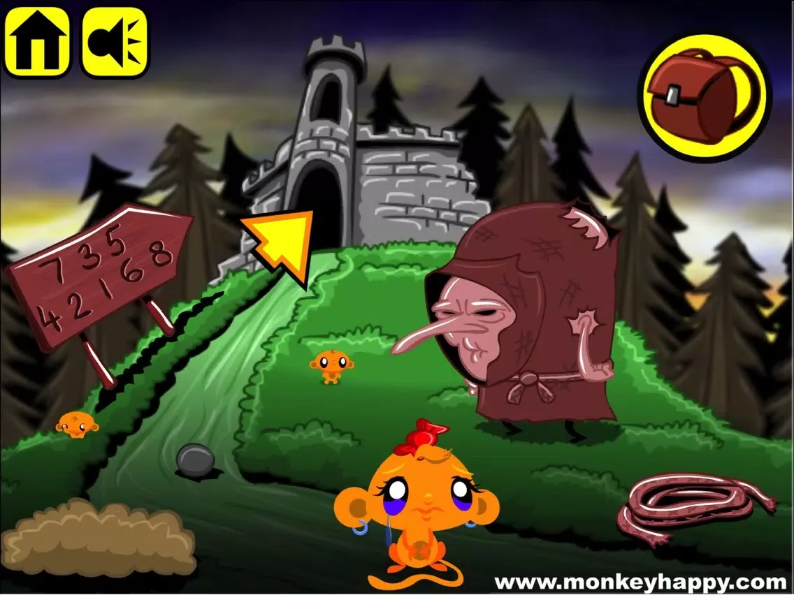 Capturas de tela do 猴子迷宫 - 来玩吧 iPad 