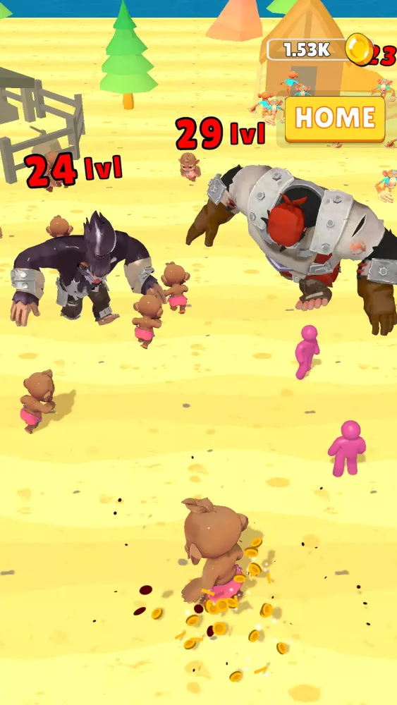 Apes Evolution Gorilla Run Screenshots