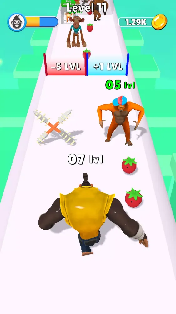 Apes Evolution Gorilla Run Screenshots