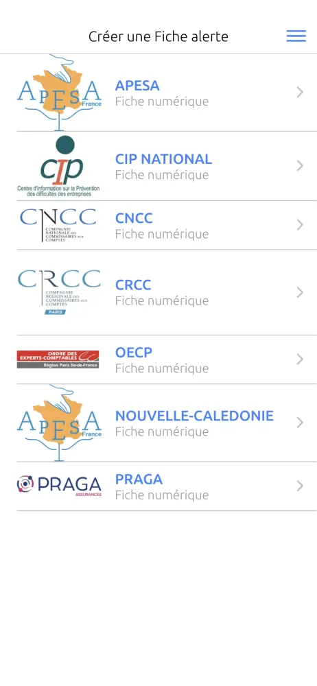 Captures d'écran de APESA France