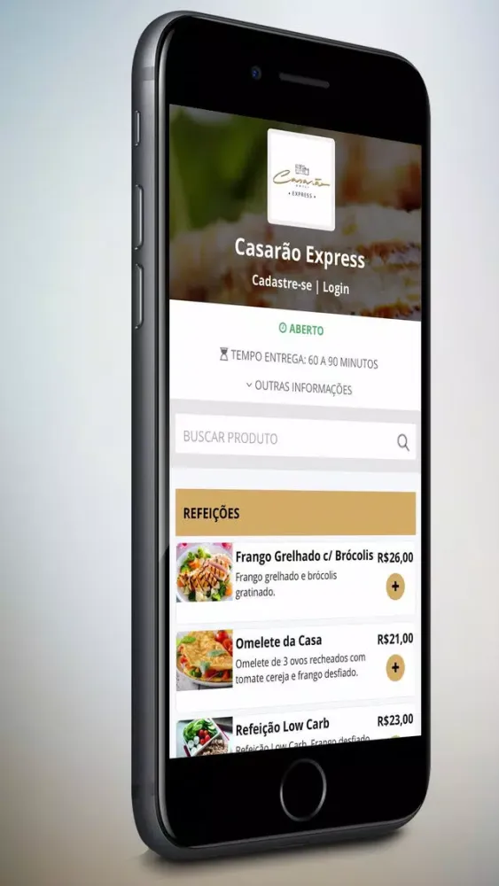 Ảnh chụp màn hình của Casarão Express