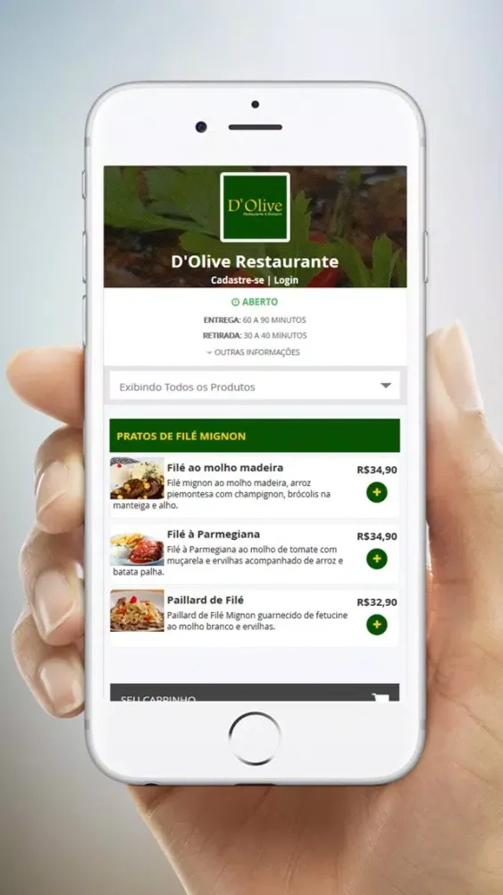 D'olive Restaurante应用截图