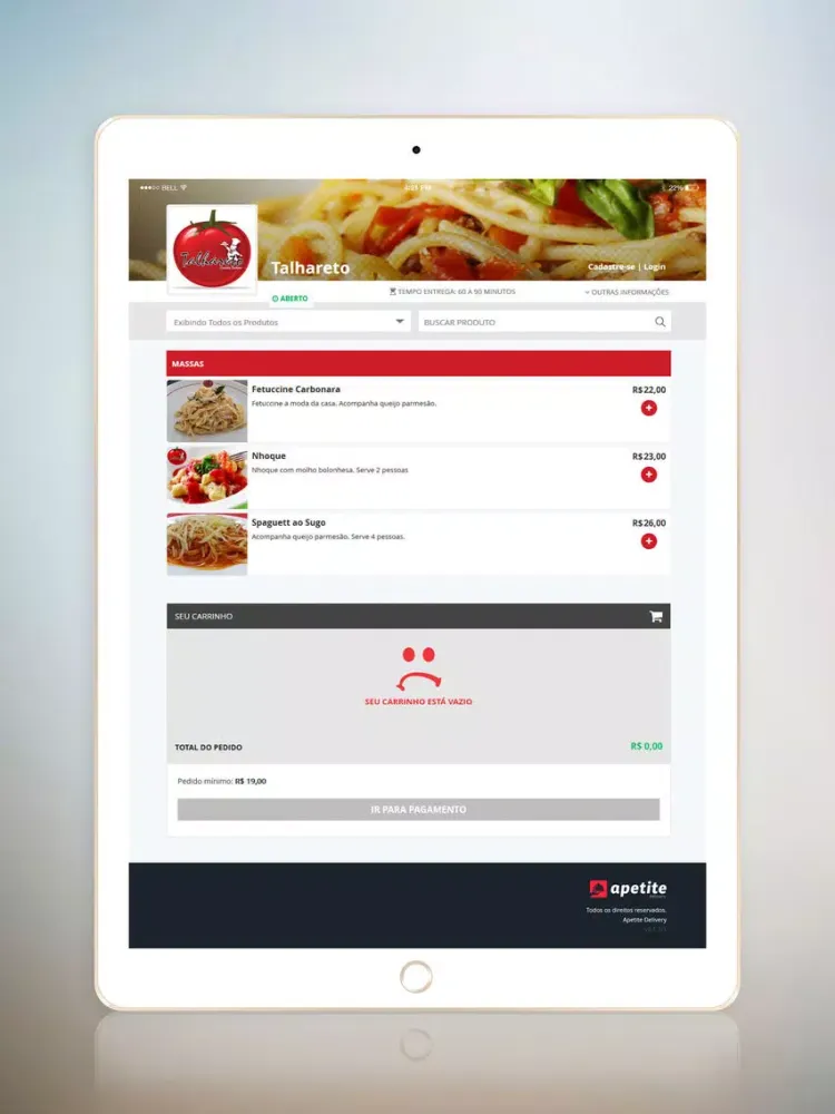 Скриншоты Talhareto iPad 