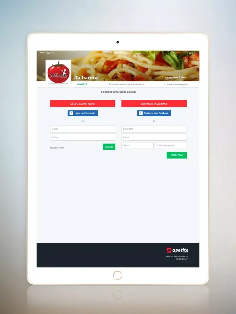 Скриншоты Talhareto iPad 
