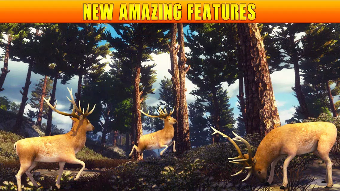Capturas de tela do 3D Deer Hunter 2017