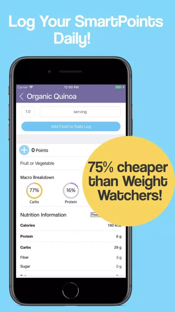 Tangkapan skrin iFlex Smart Points Tracker