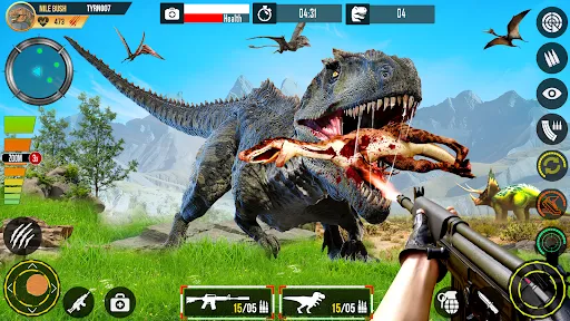 Capturas de pantalla de Real Dino Hunting Gun Games