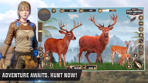 Jungle Deer Hunting Games 3D Screenshots