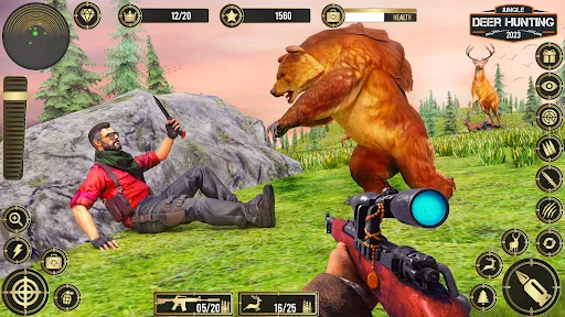 Jungle Deer Hunting Games 3D Screenshots