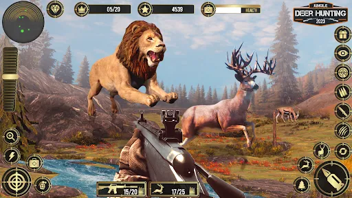 Jungle Deer Hunting Games 3D Screenshots