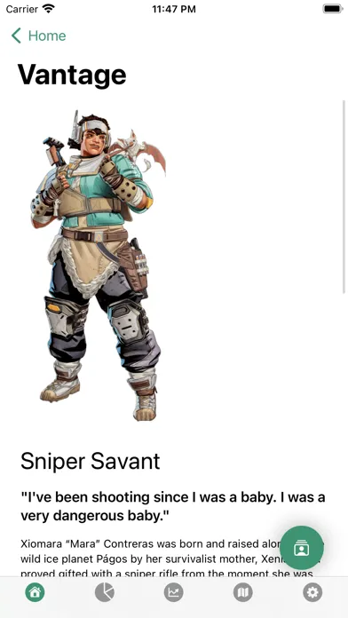 Capturas de pantalla de Apex Legends Companion - Stats