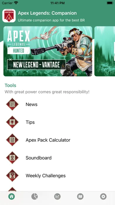 Capturas de pantalla de Apex Legends Companion - Stats