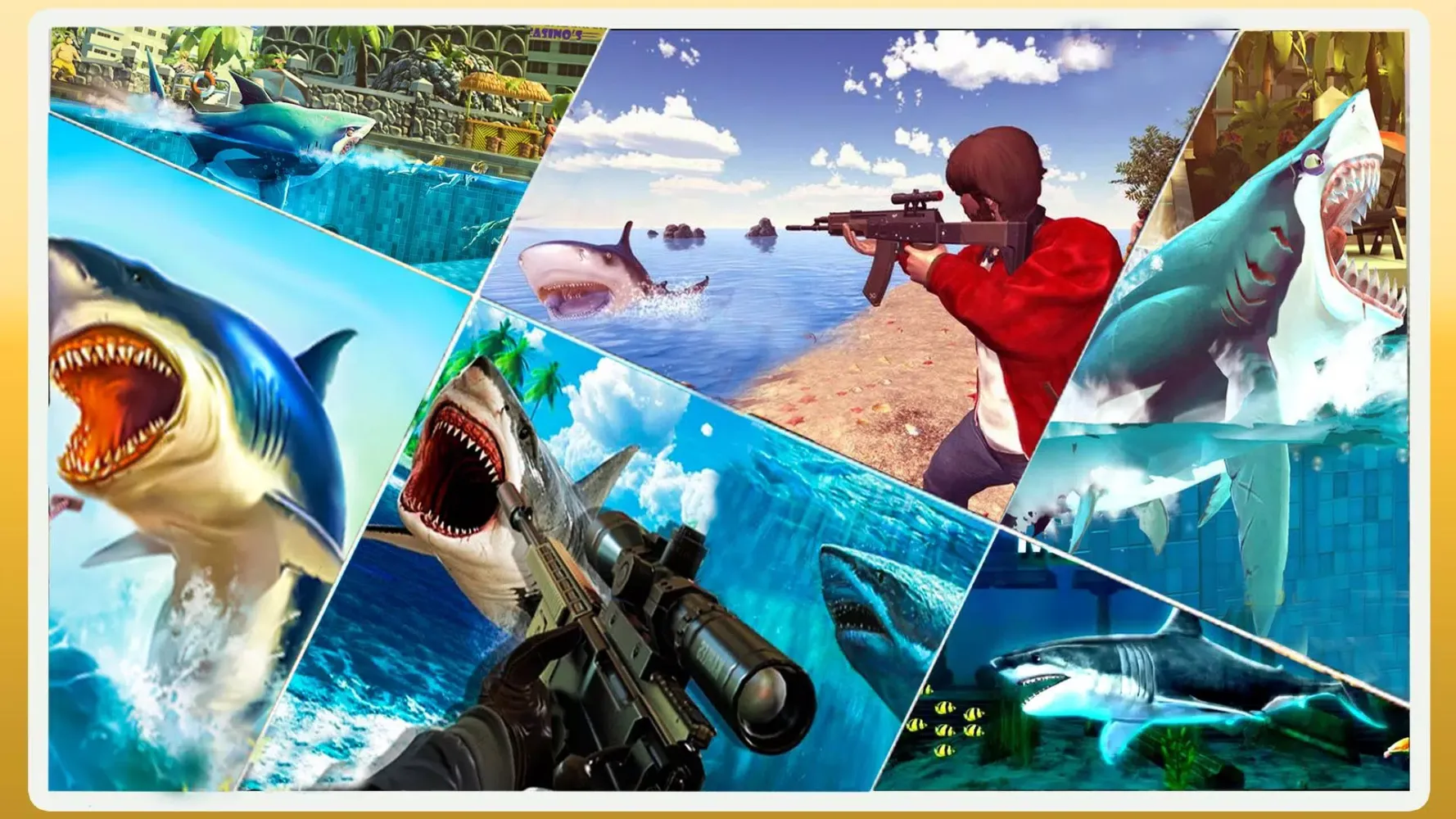 Real Whale Shark Hunting Games Screenshots