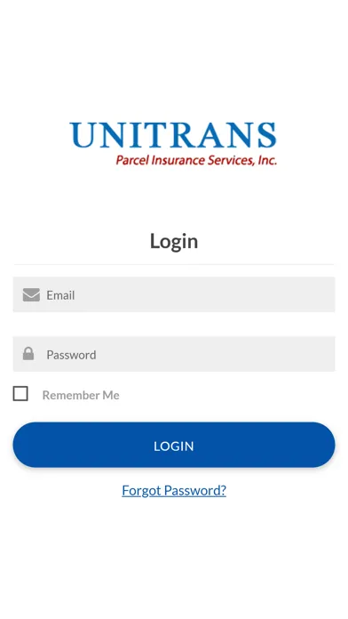 Captures d'écran de Unitrans Parcel