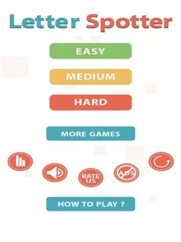 Letter Spotter iPad  스크린샷
