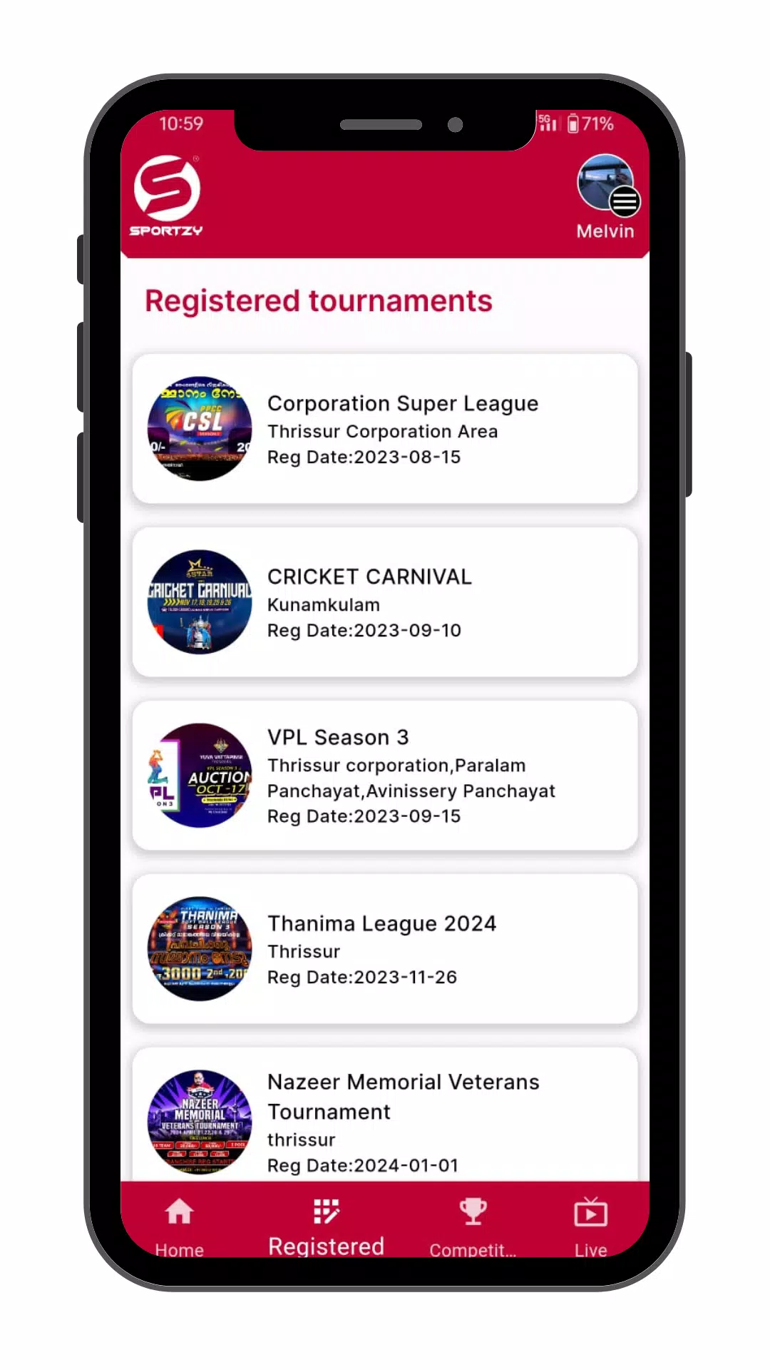 Sportzy Screenshots