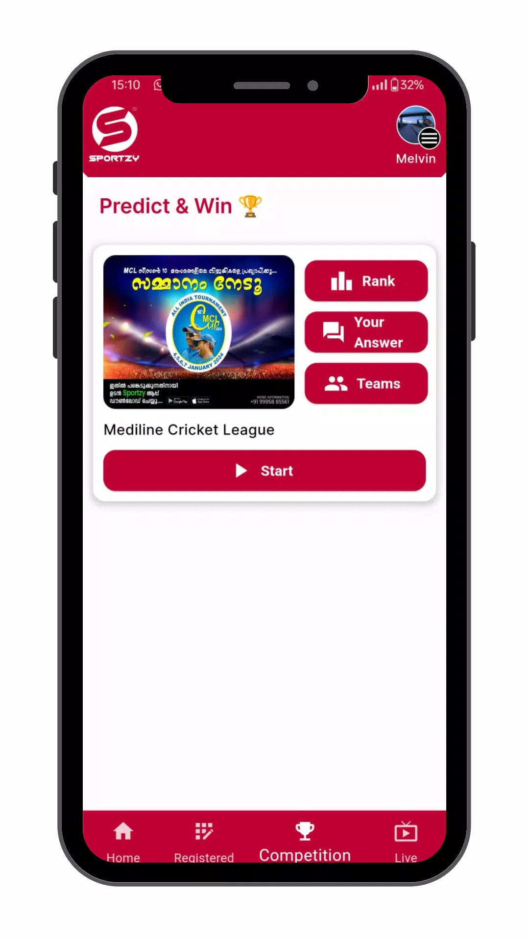 Sportzy Screenshots