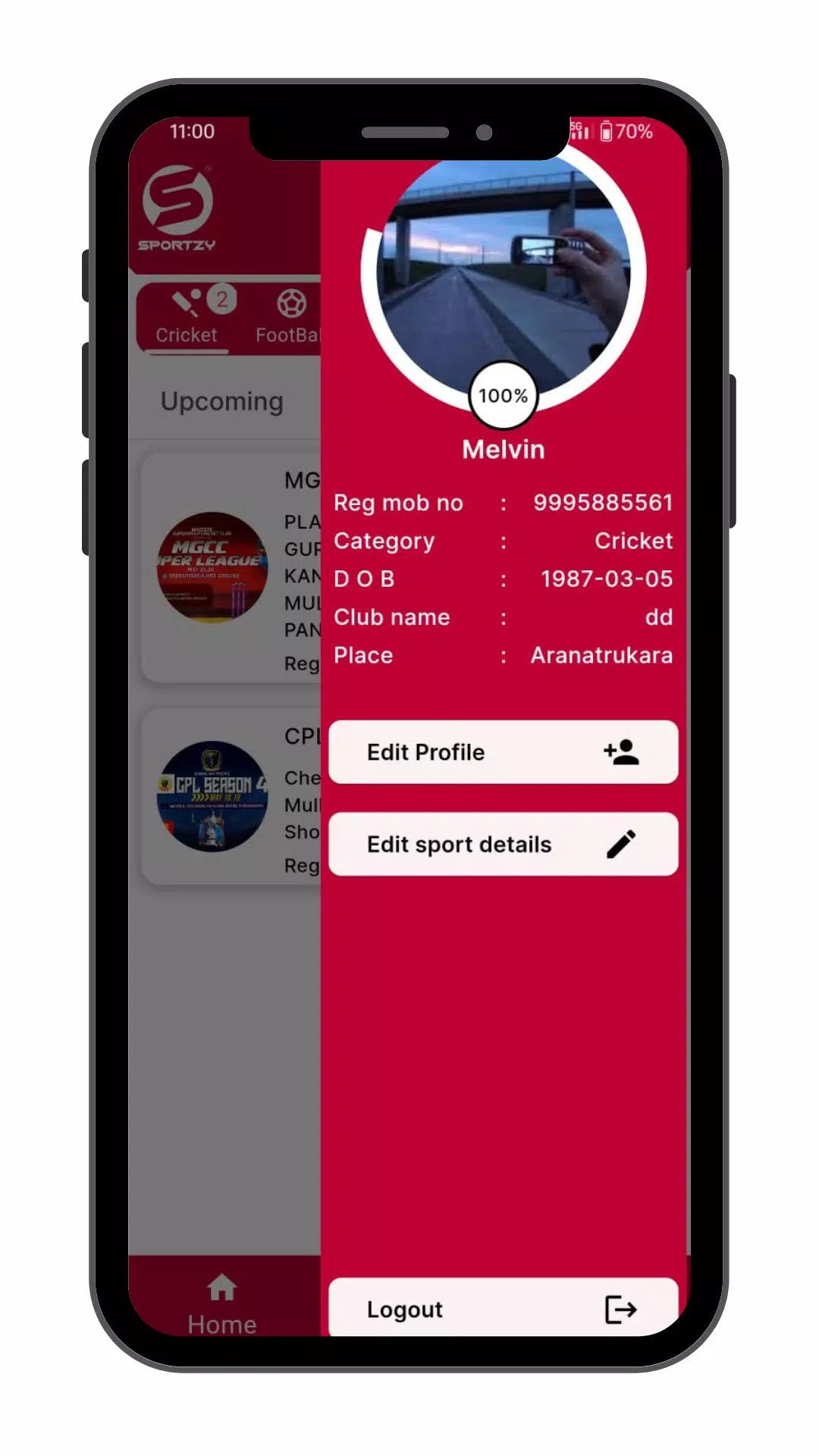 Sportzy Screenshots