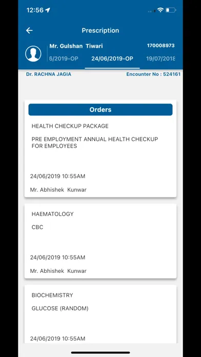Apex Hospital Patient App স্ক্রিনশট