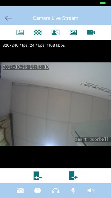 ภาพหน้าจอของ KONIX P2PCam Viewer
