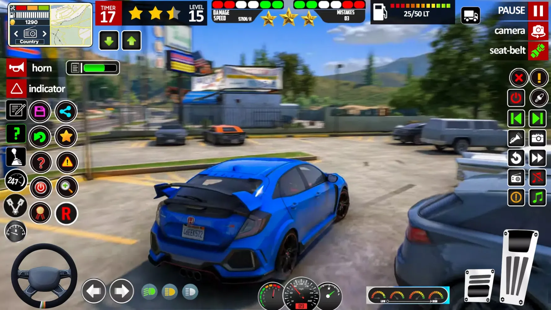 Captures d'écran de Open World Car Driving Game
