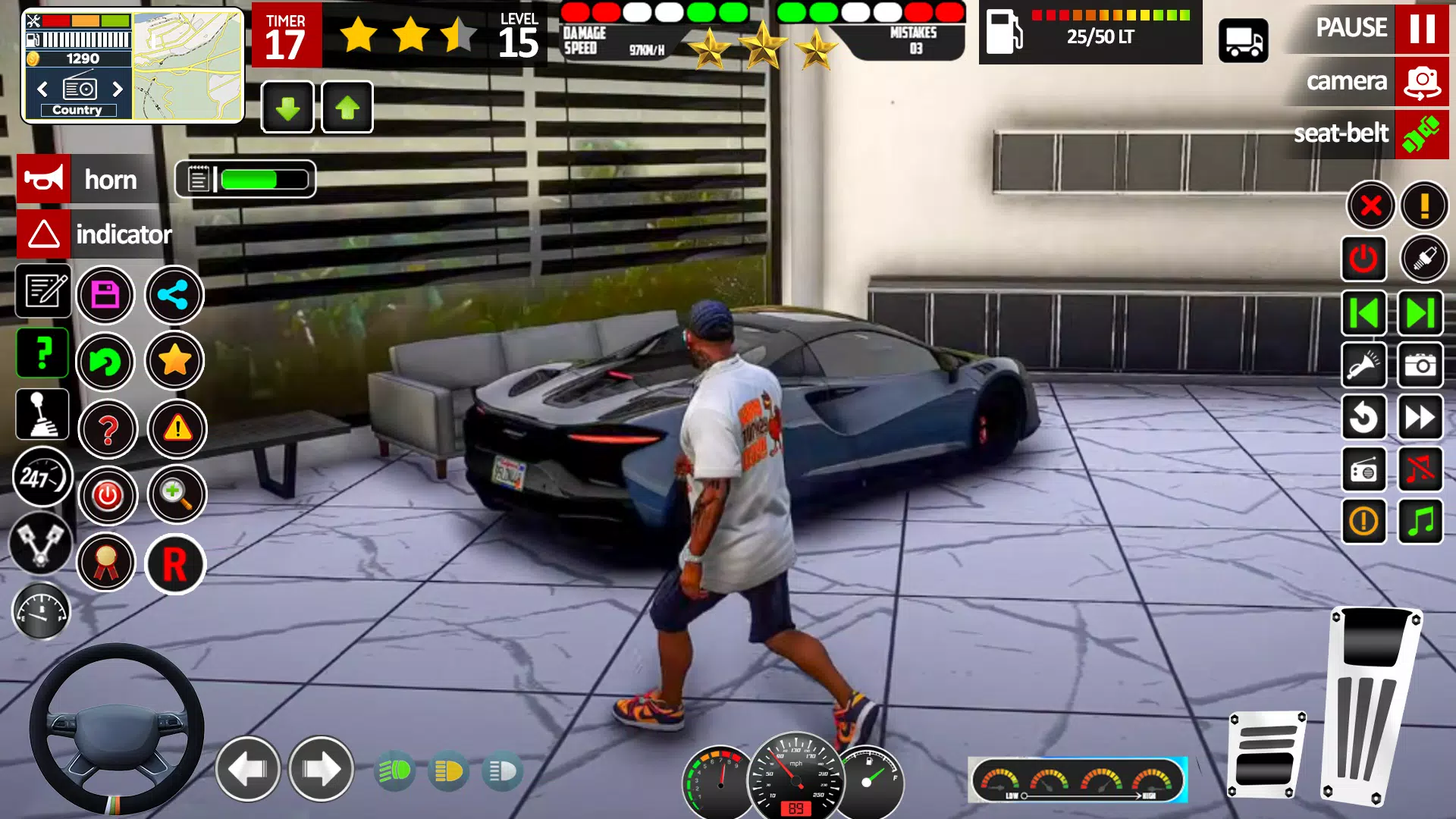 Open World Car Driving Game Screenshots