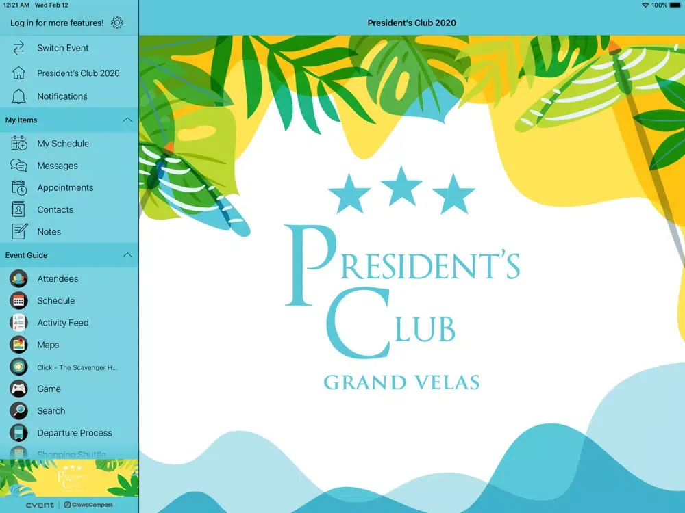 Apex Segment President's Club iPad  Ekran Görüntüleri