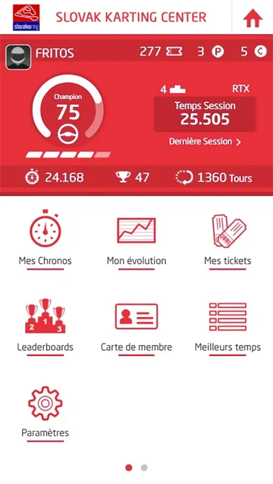 Capturas de pantalla de Slovak Karting Center