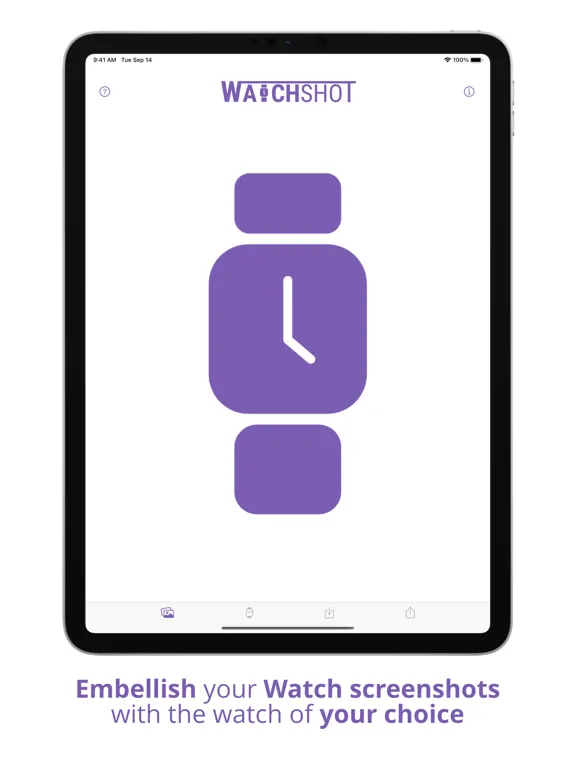 Watchshot Screenshots iPad  Screenshots
