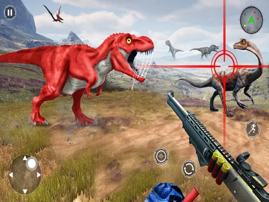 Wild Dino Hunting Gun Games 3d iPad  スクリーンショット