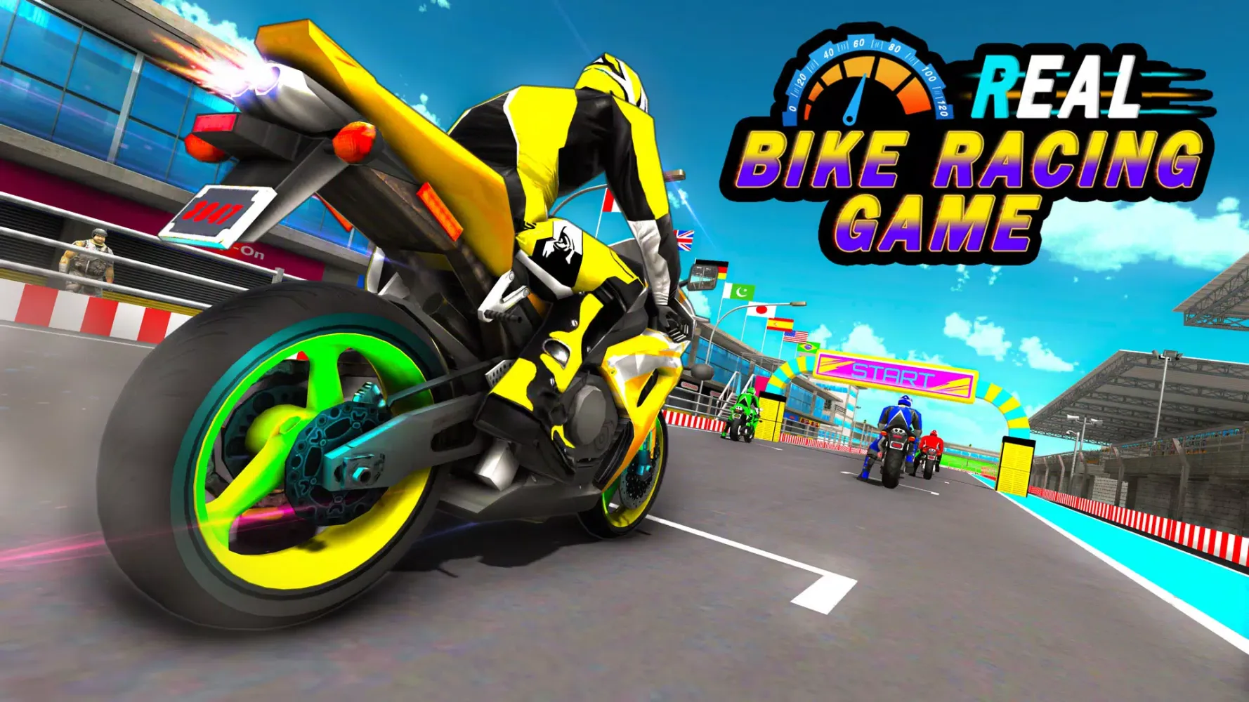 Real Bike Racing Games 3D应用截图