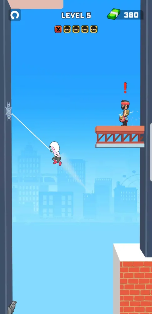 Ảnh chụp màn hình của Spider Hero Fighting