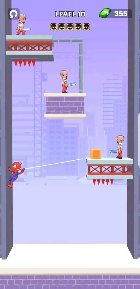 Ảnh chụp màn hình của Spider Hero Fighting